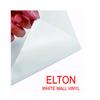 ELTON Vinyl Self Adhesive Wallpaper,Furniture Film Shelf Liner Pure White Matt 2 x 8 feet view 2