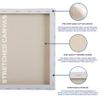 Homestrap Primed Cotton Pre Stretched Canvas with Wooden Frame (White, 6 x 8 Inch (Pack of 4)) view 3