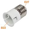 VRCT E27 to B22 Screw Base Holder Light Bulb Adapter - 2 Pcs view 4