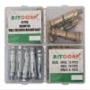 BITCORP Wall Anchor Fasteners kit Size 6 mm to 12 mm Pack of 31 PCS (Gold) (31 PCS KIT) view 1