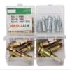 BITCORP Wall Anchor Fasteners kit Size 6 mm to 12 mm Pack of 31 PCS (Gold) (31 PCS KIT) view 4