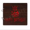 innerbit Happy Birthday Wooden Photo Album Scrapbook 30 pages (22 cm x 15 cm) Photo Size 4x6 5x7, Photobook, Scrap Book for Memories, DIY Album, Gift view 1
