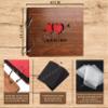 innerbit 'Forever Love' Artistic Wooden Photo Album Scrap Book 30 Pages - Size (22 cm x 15 cm) Gift Item view 2