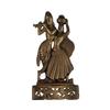 numeroastro Beautifully Handcrafted Wall Hanging Shri Radha Krishna Idol in Copper (17 Cms) (1 Pc) view 1