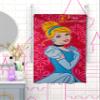 Athom Living Disney Pink 350 GSM 100% Cotton Kids Bath Towel 60x120 cm view 1