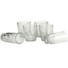 Somil Multi-Purpose Beverage Tumbler Drinking Transparent Glass (Set of Six) view 1