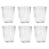 Somil Clear Elegance: Timeless Glass Designs for Every Occasion, 150 ml, Capacity, Pack of 6, Size: 6.5x6.5x10.4 Cm view 1