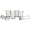 Somil Multi-Purpose Beverage Tumbler Drinking Transparent Glass (Set of Six) view 1
