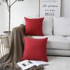 Khooti Jute Cushion Cover | 26x26 | Red | Set of 1 | Throw Pillow Cover for Couches, Chairs, Sofas, Beds, Coffee Tables, Living Rooms, Bedrooms, Modern Boho Design view 4