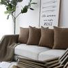 Khooti Jute Cushion Cover | 26x26 | Brown | Set of 1 | Throw Pillow Cover for Couches, Chairs, Sofas, Beds, Coffee Tables, Living Rooms, Bedrooms, Modern Boho Design view 4