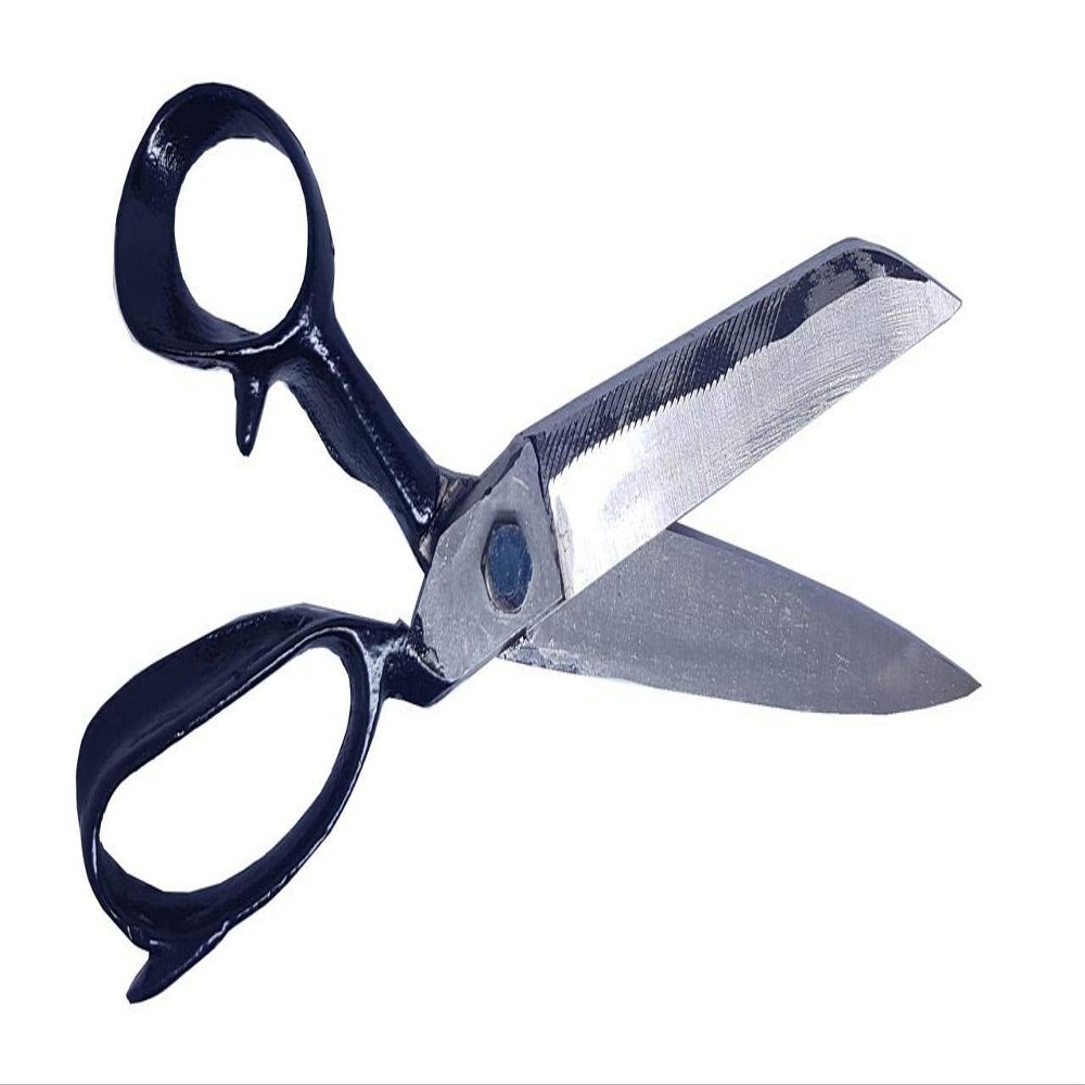 S.B. ANJALI Scissor (Kanas) M.S. Handle (Black) Tailor Purpose. 10.NO