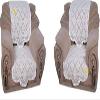 Fab Nation Set of 1+1 Seater Sofa Cover (White,Polyster Net Sofa Cover) view 1