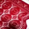 Fab Nation Set of 2 Seater Sofa Covers Set Maroon, Polyester Net Sofa Cover view 4