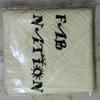 Fab Nation Set of 1+1 Seater Sofa Covers Set Cream/Off-White, Polyester Net Sofa Cover view 4