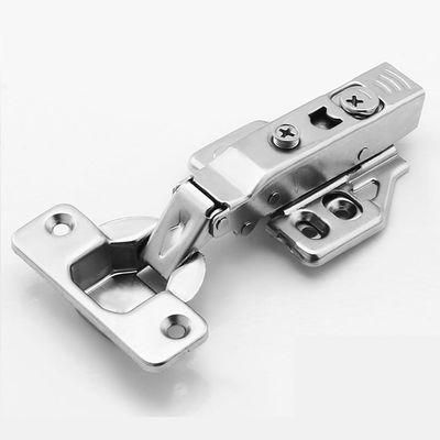 Volo European Style Steel 3D Clip-on Soft Close Concealed Cabinet Hinges, 0 Crank- Full Overlay