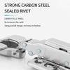 Volo European Style Steel 3D Clip-on Soft Close Concealed Cabinet Hinges, 0 Crank- Full Overlay view 4