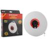 FREEMANS Leatherette 50m:13mm Fibreglass Measuring Tape - 50m/165ft || Case Reinforced with Stainless Steel Band || Durable Winding Mechanism Handle and Stainless Steel Mouth with End Hook view 2