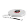 FREEMANS Leatherette 50m:13mm Fibreglass Measuring Tape - 50m/165ft || Case Reinforced with Stainless Steel Band || Durable Winding Mechanism Handle and Stainless Steel Mouth with End Hook view 3