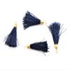 The Design Cart Silk Thread Tassel (5 cm, Navy Blue) for Embellishing Handbags, Apparels, Earring Making, Art and Craft (Pack of 50 Pieces) view 1