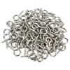 DIY Crafts Pack Of 60 Pcs, Silver Rust Proof Coating, 1 inch Small Screw Eyes Metal Eye Screw Hooks Self Tapping (Pack Of 60 Pcs, Silver Rust Proof Coating) view 1