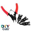 DIY Crafts Design No # 4, Pack of 1 Pcs, Snap Ring Pliers Plier Sets Circle Com (Design No # 4, Pack of 1 Pcs) view 2