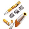 Diy Crafts 9653 9 in 1 Pen Style Precision Screwdriver Set Kit for Repairing, Multicolor view 4