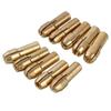 DIY Crafts Design No # 2, Pack of 10 Pcs, 0.5-3.2mm Brass Collet Drill Chuck Fits Rotary Tools Electric Grind (Design No # 2, Pack of 10 Pcs) view 1