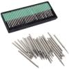 DIY Crafts 30 Pcs Diamond Rotary Burr Drill Bit Set Engraving Tools 3mm Shanks (Pattern No # 2, Diamond Burr) view 2