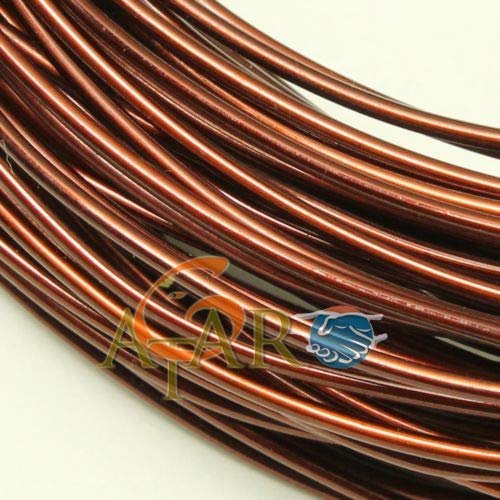 ATAR Enamelled Copper Wire Size 16 gauge to 20 Gauge - 10 Meter Length for Multi Purpose Use, Craft Work, Jewelry Making Use (16 Gauge)