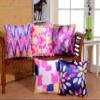 RD TREND 3D Printed Cushion Covers Set of 5-16x16 inch (Pink) view 1