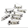 Kalpdrum 75 Pieces Brooch Pin 25MM Back Base Safety Pins with 2 Holes Connectors Hoops Clasps Metal Jewelry Finding Accessories view 1