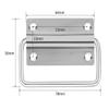 FAST PK02 SS Stainless Steel 3 Inch Cabinet Chest Pull Handle Kadi for Furniture Bed Storage Box Drawer & Door 4pcs (Silver) view 3