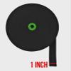 Zenith 1-Inch Black Elastic for Sewing & Tailoring (4 Meters) | Strong & Durable Elastic Band for Waistbands, Pants, Clothes & Stitching view 2