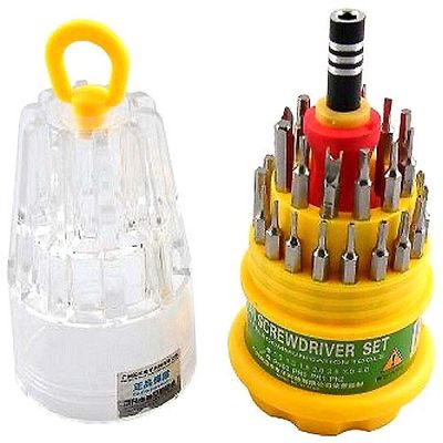 Shopper52 Multi purpose 31 Pcs Jackly Screwdriver Socket Set & Bit Tool Kit Set Jackly Tool kit Combination Tool Wrench Tool Kit Magnetic Toolkit For Home, Office, Car, Bike TLRDJK