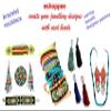 eshoppee 11/0 red Yellow Orange Imported Glass Seed Beads for Jewellery Making kit Art and Crafts Materials for Necklace Bracelet Earring Making Materials DIY kit view 3