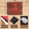 innerbit 'Love Is In The Rain' Artistic Wooden Photo Album Scrap Book 30 Pages - Size (22 cm x 15 cm) Gift Item view 2