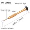 DIY Crafts Y Tip Y000 (Y Tip) Tri-Point Triwing Y Shape Magnetic Screwdriver Disassembling Tool for Smartphones; Tablets; Camera; (Pack Of 1 Pc, Random) HBIN view 4