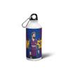 Gen 7 Sipper Bottle "Messi" Printed Aluminium Water Bottle for Friend Brother Sister Boyfriend Girlfriend Kids, White (600 ml) view 1