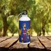 Gen 7 Sipper Bottle "Messi" Printed Aluminium Water Bottle for Friend Brother Sister Boyfriend Girlfriend Kids, White (600 ml) view 2