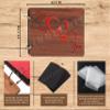 innerbit 'Me And You Two Pieces Of A Heart' Artistic Wooden Photo Album Scrap Book 30 Pages - Size (22 cm x 15 cm) Gift Item view 2