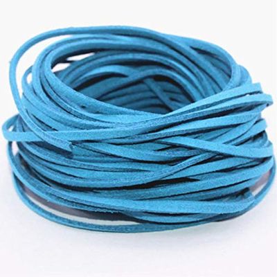 iDream 3mm Suede Cord Lace Faux Leather String for Jewelry Making Beading Craft (Length - 120cm)