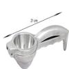 Dharam Paul Traders Heavy weight BIG nimbu Lemon Squeezer Presser for Kitchen shikanji, Fruit juicer, 1 Piece, Food Grade Aluminium view 3