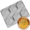 Perfect Pricee Soap, Candle, Resin Art and Crafting Tool, Muffin, Cake, Soap Bombs, Model, Repillica Moulds Mold DYI kit, Hobby Kits, Kids Activity Tool (Hexagoan) view 3