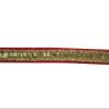Utkarsh Wg0085 Red and Golden Lace Gota Patti with Mix Design Machine Made Embroidery Lace Border with 1.27 cm Width and 9 Mtr Long Lace Reel view 2