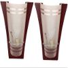 Areezo Traditional Design Half Round P4 Wall Light (Set of 2), 10 Watts, Brown view 2