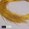 Embroiderymaterial Zardozi Spring Material French Wire(Dapka) for Jewellery and Embroidery Purpose 0.5MM Smooth Finish Yellow Color(100 Gram) view 4
