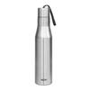 MILTON Super 1000 Stainless Steel Water Bottle 1000ml | Single Wall | Leak-Proof Lid, Rust-Free | ISI Certified | BPA-Free | For School, Office, Gym, Travel | Silver view 1