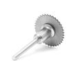 DIY Crafts HSS Cutting Disc for Rotary Tool with Mandrel (Design # No 2, Cutting Disc) view 2