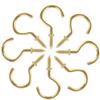 DIY Crafts Design No # 3, Pack of 20 Pcs, Ceiling Hooks/Cup Hook Holder GOL (Design No # 3, Pack of 20 Pcs) view 1
