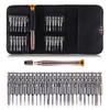 DIY Crafts Black 11, Silver, 25 in 1 Precision Screwdriver Set Multi Pocket Repair Tool Kit Torx Cell Phone Laptop Mini Electronic Opening for PC Camera Tablet Portable Wal (Black 11, Silver) view 2